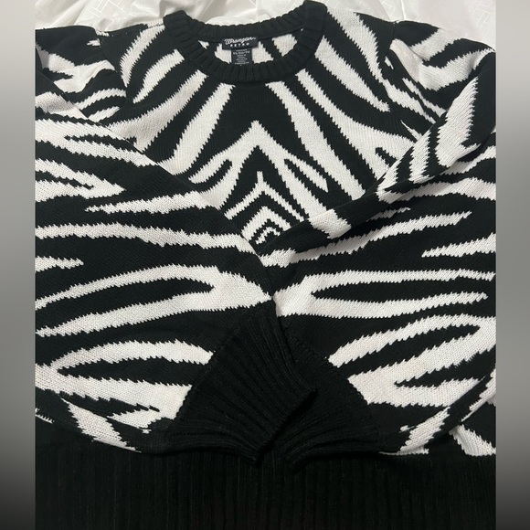 Nwt wrangler retro poofy sleeve sweater - Picture 1 of 9